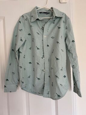 The Dinosaur Oxford Shirt - Janie and Jack